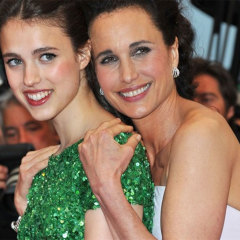 Andie MacDowell: madre e figlia sul set